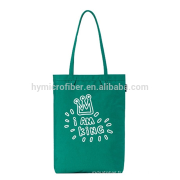 Impression logo grande toile transporter sacs fourre-tout en coton